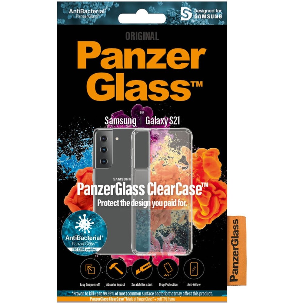 Panzerglass Clearcase Antibacterial Samsung Galaxy S Smarty Cz