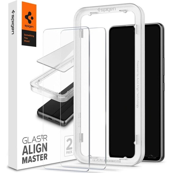 Spigen AlignMaster Glas tR 2 Pack tvrzené sklo Samsung Galaxy A53 5G