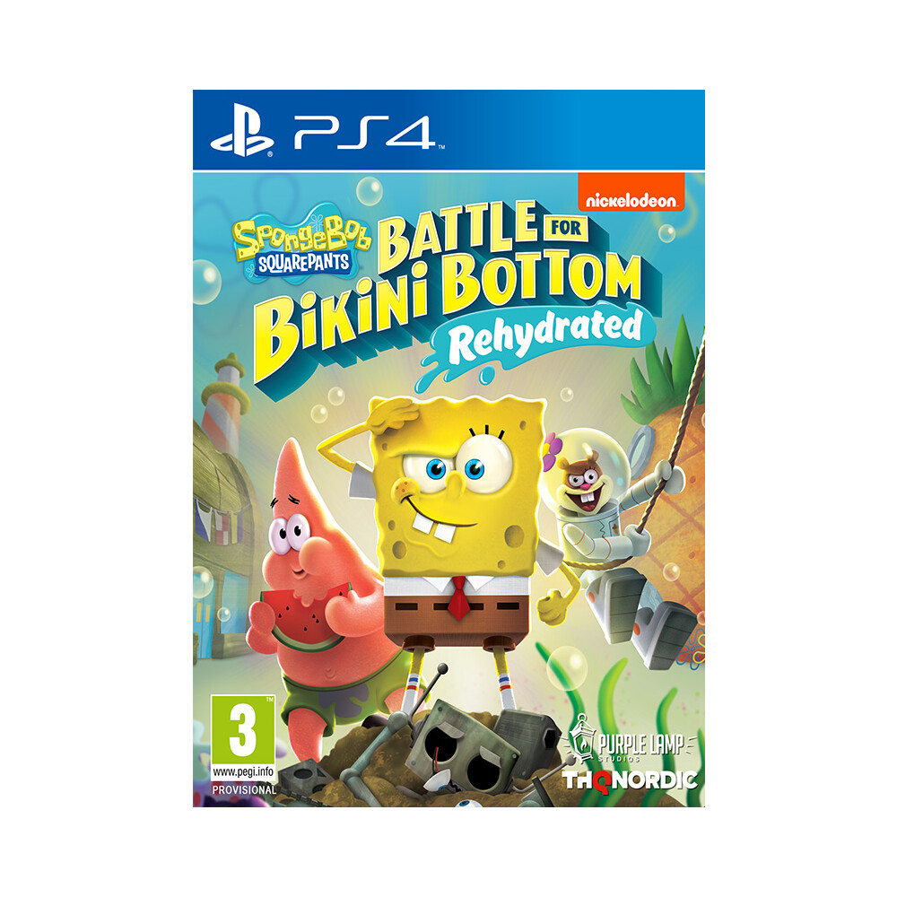 Spongebob Squarepants Battle For Bikini Bottom Rehydrated Ps