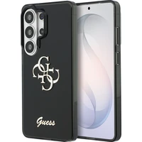 Guess IML 4G Script Metal Logo kryt Samsung Galaxy 26 Ultra černý - Pouzdra