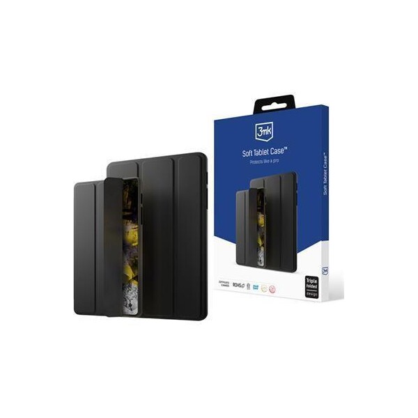 3mk Soft Tablet Case flipové pouzdro Samsung Galaxy Tab S6 Lite černá