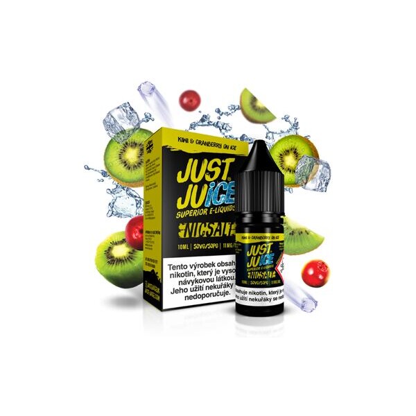 Just Juice Salt Ledové kiwi & brusinka 10ml (20mg)