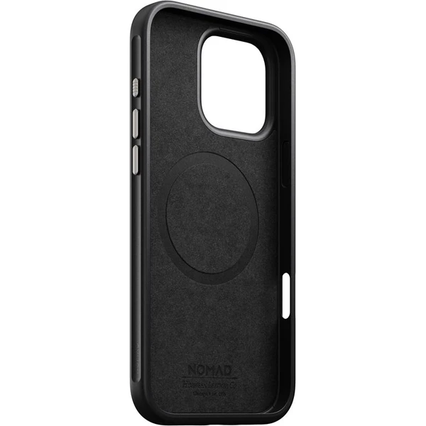 Nomad Modern Leather Case MagSafe kryt iPhone 16 Pro Max zelený chromovaný - Pouzdra - Obrázek 0082e50228e54a8799b4036660a3458f