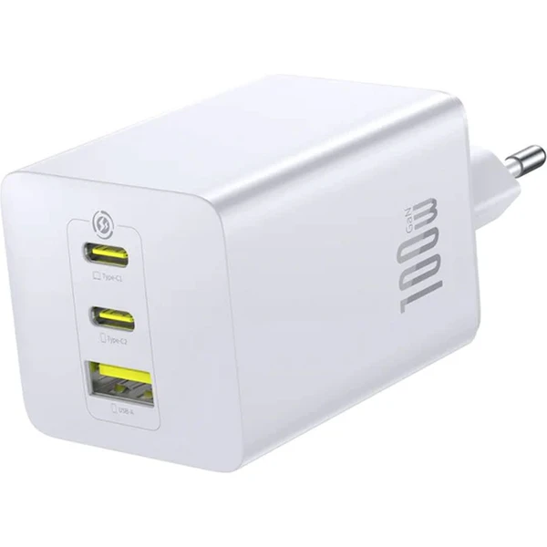 Baseus EnerFill FE11 100W nabíječka do sítě bílá - Nabíječky - Obrázek 00UL000K01