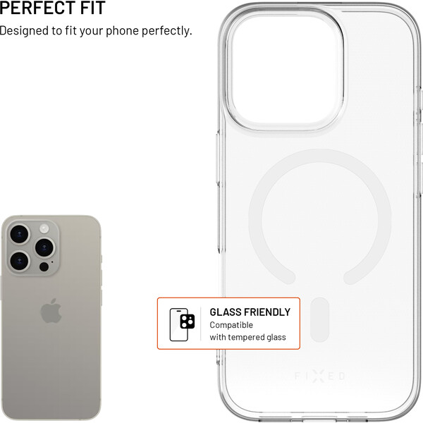 FIXED MagStory AntiUV TPU kryt s MagSafe Xiaomi Redmi Note 15 Pro 5G čirý - Pouzdra - Obrázek 00a73b19c43d423582bf530e1d4469a7