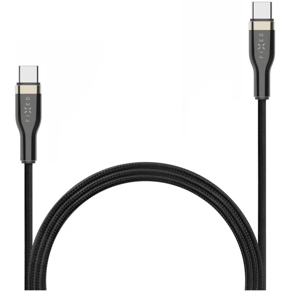 FIXED USB-C/USB-C napájecí kabel 100W 1,2m černý - Kabely a redukce - Obrázek 00b4836e106a4ee694431a79cc349d38