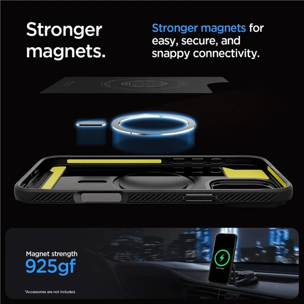Spigen Rugged Armor MagSafe kryt iPhone 16 Pro Max gray - Pouzdra - Obrázek 00c2ac47415f46dbb89a4ed57d604713