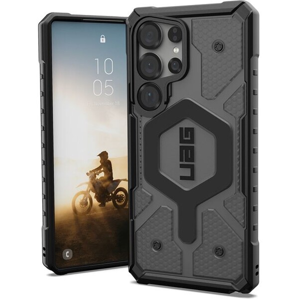 UAG Pathfinder Clear w/Magnet kryt Samsung Galaxy S25 Ultra kouřový