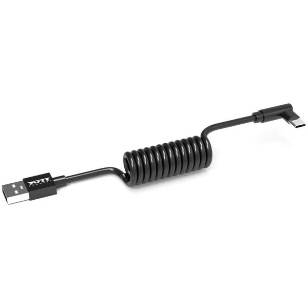 PORT CONNECT Spring USB-A/USB-C napájecí kabel černý 10ks - Kabely a redukce - Obrázek 00f350ca86f24d5b9d5d23ed14d5ad20