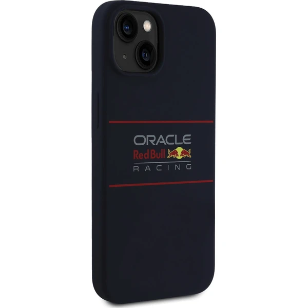 Oracle Red Bull Racing Silicone Horizontal Logo MagSafe kryt iPhone 14 modrý - Pouzdra - Obrázek 00fa8ca9a82045cda9008389f84ce47e