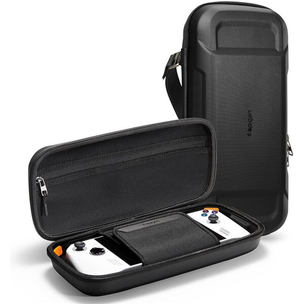 Spigen Rugged Armor Pro Pouch, - ROG Ally 2023 černé Černá