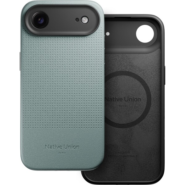 Native Union Active Case MagSafe kryt z recyklovaného materiálu iPhone Air slate green