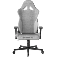 DXRacer GLADIATOR látková herní židle šedo-bílá - Židle