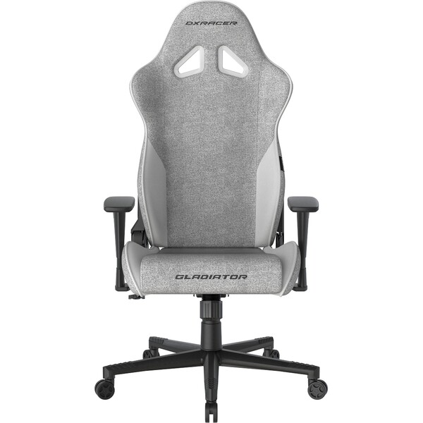 DXRacer GLADIATOR herní židle šedo-bílá Bílá/šedá