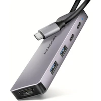 AXAGON HMC-5H60 5v1 USB-C hub - Dokovací stanice