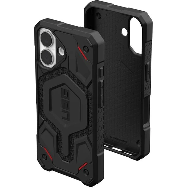 UAG Monarch Pro Magsafe Kevlar kryt iPhone 16 černý - Pouzdra - Obrázek 015f99de407e454784de7ed1d0a3c75e