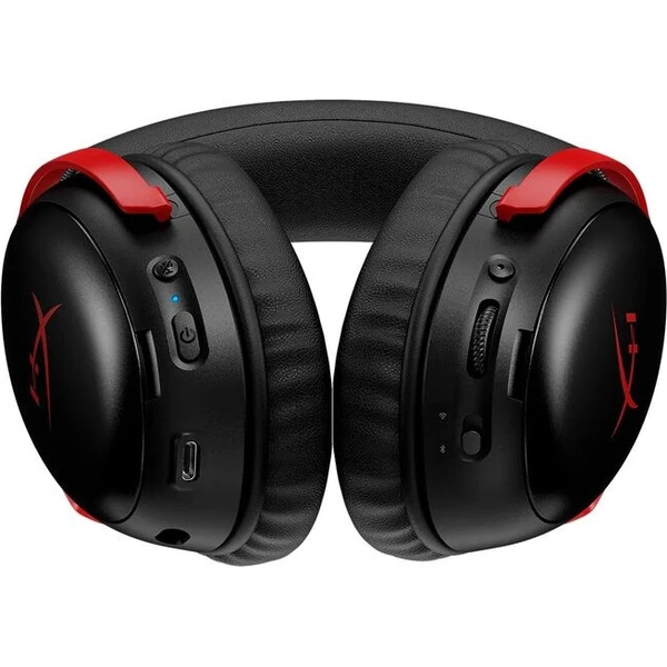 HyperX Cloud III S bezdrátová herní sluchátka černočervená - Sluchátka - Obrázek 016ac0555ffd4e1ab24b85373287f6c2