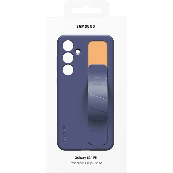 Samsung Standing Grip Case Galaxy S24 FE modrý/černý - Pouzdra - Obrázek 018d79ab31614fdfbab07c47a34de95e