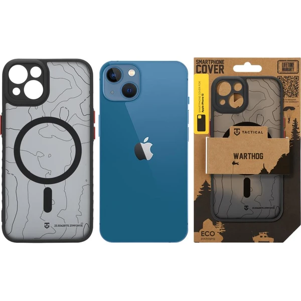 Tactical MagForce Warthog MagSafe kryt Apple iPhone 13 Asphalt - Pouzdra - Obrázek 01909756d35c4b24abc546db3e99659b