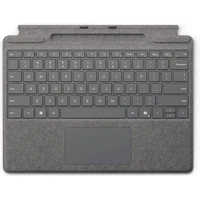 Microsoft Surface Pro klávesnice se slotem pro pero (EN) platinová - Klávesnice