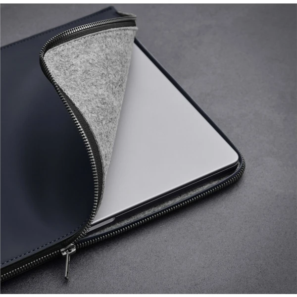 Woolnut Matte PU Folio pouzdro MacBook Pro 16" tmavě modré - Pouzdra - Obrázek 01JR100501