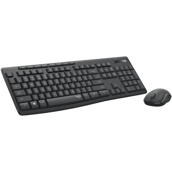 Logitech MK295 Silent Wireless Combo bezdrátová klávesnice CZ/SK + myš černá - Klávesnicové sety - Obrázek 01OR000501