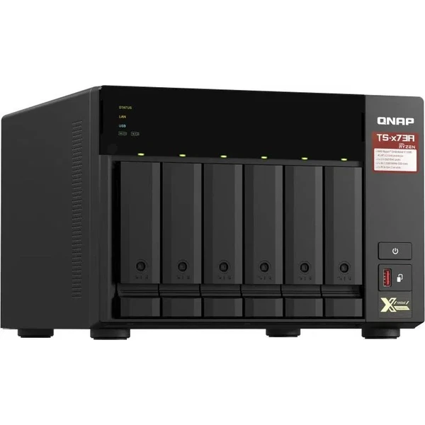 QNAP TS-673A NAS server - NAS servery - Obrázek 01U7000J01