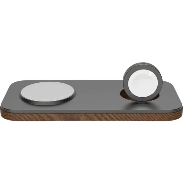 CubeNest K200 2v1 magnetická nabíječka s MagSafe šedá - Nabíječky - Obrázek 01W4000701