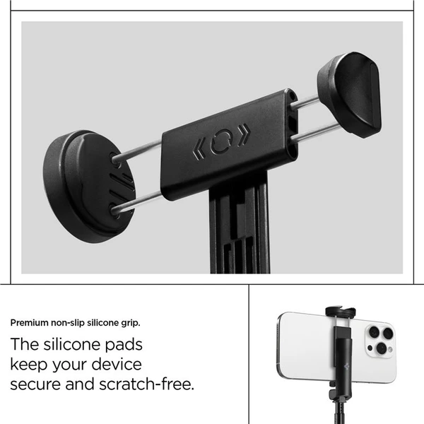 Spigen Tripod Selfie Stick Auto-Open držák na selfie černý - Držáky - Obrázek 01ad8a9d193a409385c3b8f9d6fee625
