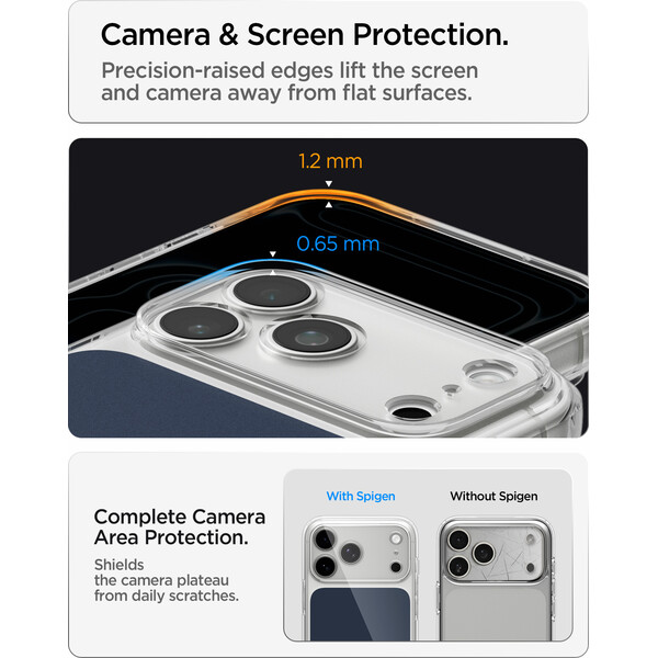 Spigen Ultra Hybrid T MagSafe kryt iPhone 18 Pro/17 Pro matte blue - Pouzdra - Obrázek 01ceba6d495e4b3fb3fc13e64ac2582c