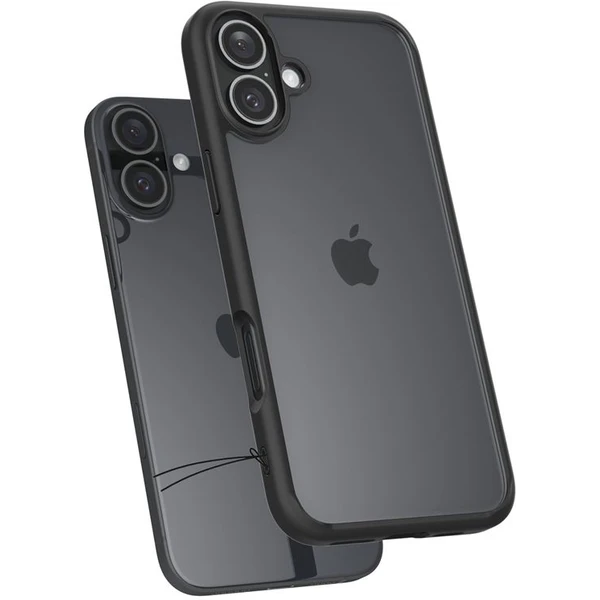 Spigen Ultra Hybrid kryt iPhone 16 matte black - Pouzdra - Obrázek 01e2d7ccdbae43e282f06a248421d41d