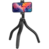 FIXED Creator flexibilní stativ s 1/4" držákem na telefon, černý - Držáky