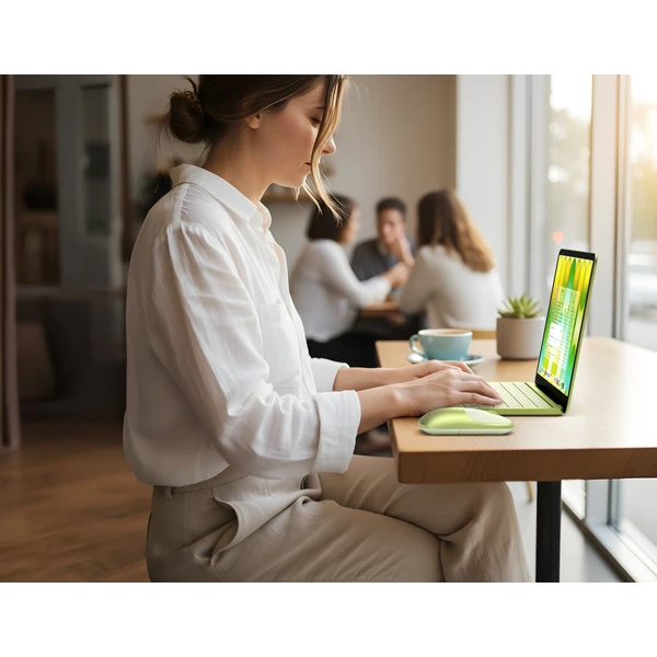 Satechi Slim EX bezdrátová myš (MacBook Neo) citrusově žlutá - Myši - Obrázek 01f71d2aff1444d68810ad4e47ebc0d9