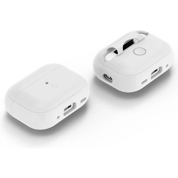 Spigen Silicone Fit pouzdro s poutkem Apple AirPods Pro (2nd Gen) bílé - Pouzdra - Obrázek 0205000J01