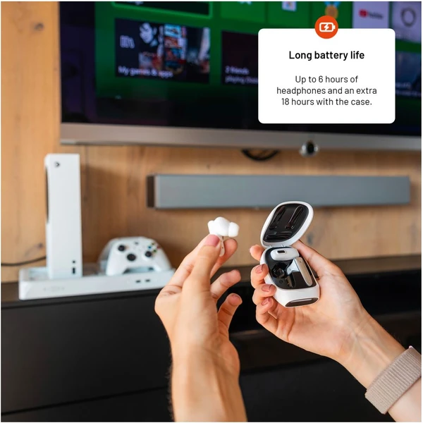 FIXED Game Pods TWS herní sluchátka (kompatibilní s PS5/PS4/Nintendo Switch 1) bílá - Sluchátka - Obrázek 020a79903a1d425cb6260baac2b02c83