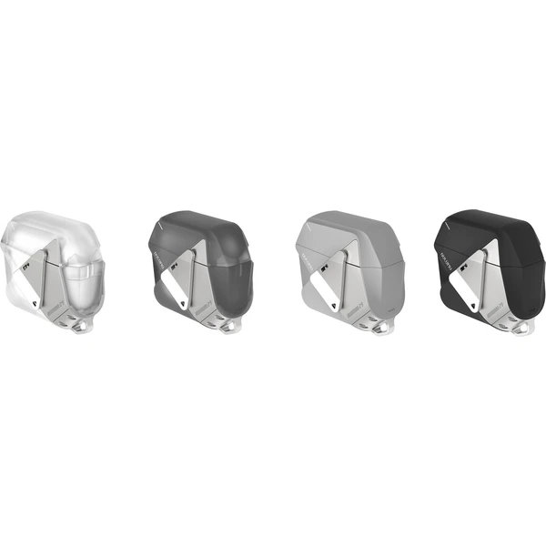 Aulumu A29 Geometric Case pouzdro AirPods 4 Translucent White - Pouzdra - Obrázek 020d387c3e504260a5c4fce79b51b1b8
