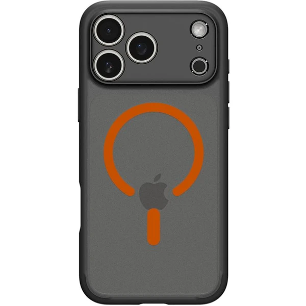 Spigen Ultra Hybrid MagSafe kryt iPhone 17 Pro frost black orange - Pouzdra - Obrázek 023bba613d39417785da63f2f13fdc4d