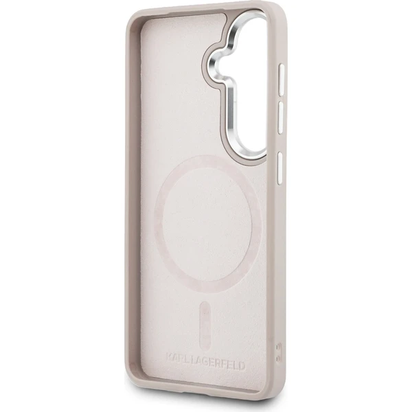 Karl Lagerfeld PU RSG Logo Magnetic kryt Samsung Galaxy S26 růžový - Pouzdra - Obrázek 024578a2675842ac9502e2972fa6cece