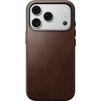 Nomad Traditional Leather (Horween) MagSafe kožený kryt iPhone 17 Pro/18 Pro Rustic Brown - Pouzdra