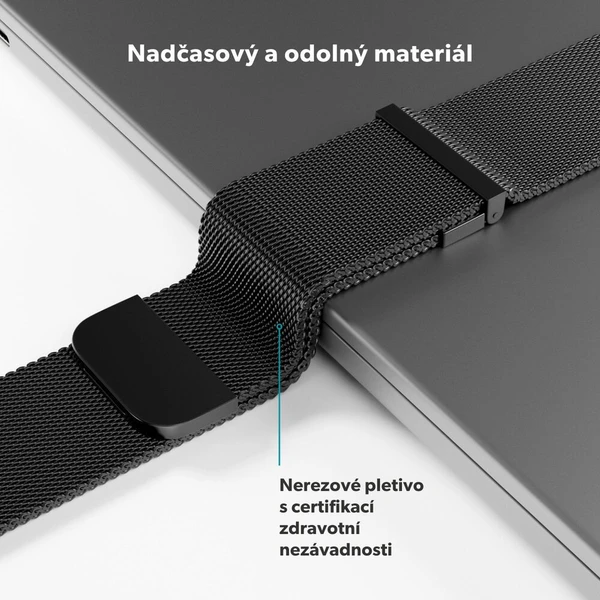 Epico Watch Strap milánský tah 42/44/45/46/49mm vesmírně šedý - Řemínky - Obrázek 02732ecfe37e4eb2b77256fa0ba3d787