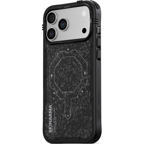 SKINARMA Vektor Mag-Charge MagSafe kryt iPhone 17 Pro Max Onyx - Pouzdra - Obrázek 0277ef9f0f314995b65f352baeab184d