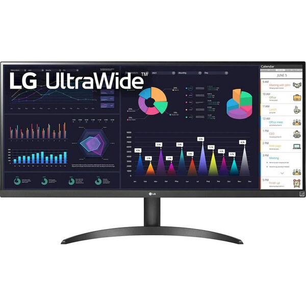 LG UltraWide 34WQ500-B Černá