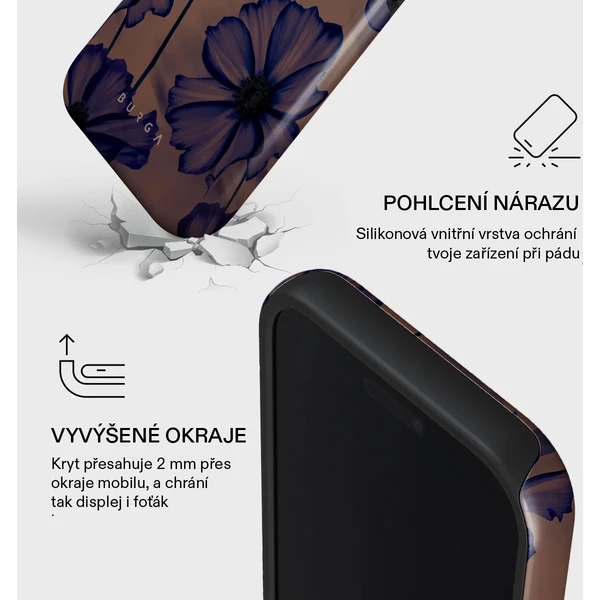 Burga Tough MagSafe kryt iPhone 17 Pro Velvet Night - Pouzdra - Obrázek 029cb30cbc6b42f98e1349c8c9433eaa