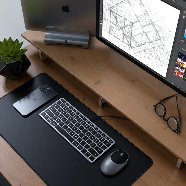 Satechi Slim W1 USB-C klávesnice US vesmírně šedá - Klávesnice - Obrázek 02BT000501