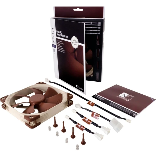 Noctua NF-A14 FLX - Ventilátory pro PC - Obrázek 02D3000O01