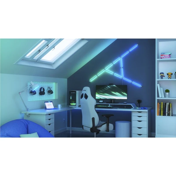 Nanoleaf Lines Starter Kit 15 kusů - Chytrá osvětlení - Obrázek 02E3000K01