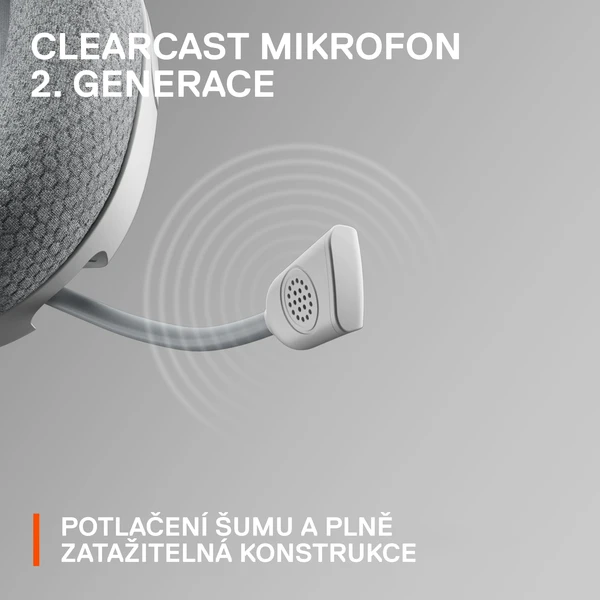 SteelSeries Arctis Nova 1 herní sluchátka bílá - Sluchátka - Obrázek 02FJ300401