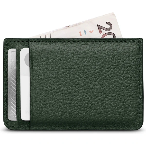 Woolnut kožené pouzdro na karty tmavě zelené - Peněženky - Obrázek 02L6000K01