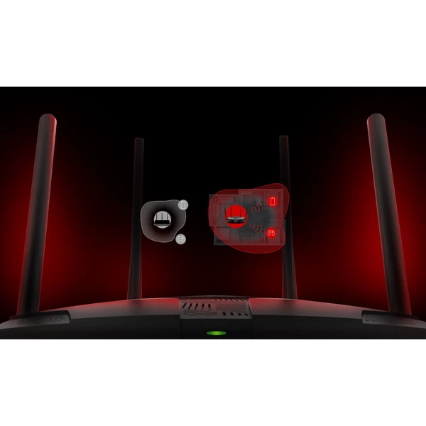 Mercusys MR70X Wi-Fi 6 router černý - Routery - Obrázek 02R7300401