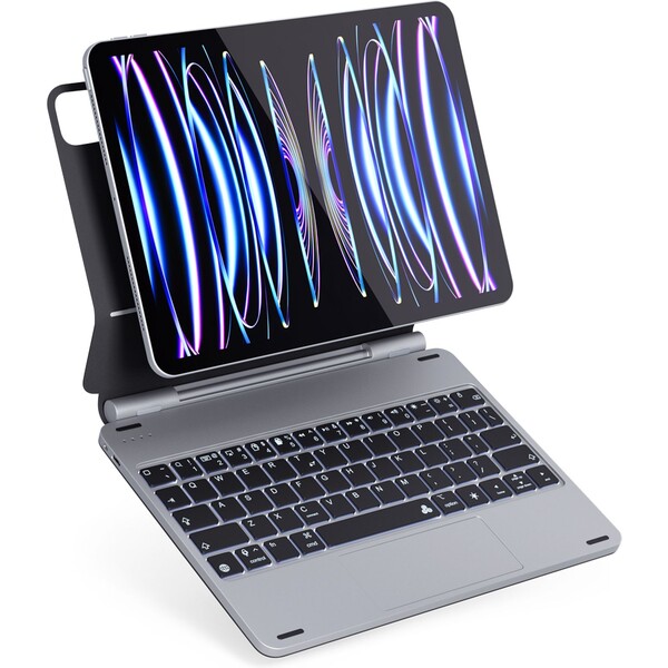 Hliníkové pouzdro s klávesnicí Epico Keyboard Case pro iPad Pro 12,9"